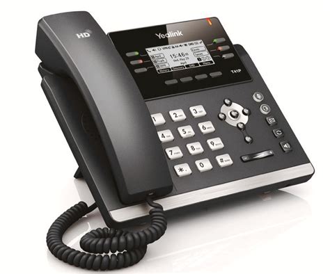 Yealink SIP-T41P - IP-телефон, 6 SIP-линий, РоЕ, BLF, IPv6, HD Audio ...