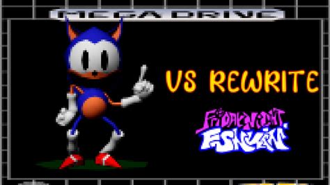 Vs Rewrite Sonic Exe [friday Night Funkin] [mods]