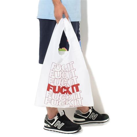 HUFハフ バッグ ファック イット パッカブル ボデガ HUF Fuck It Packable Bodega Bag エコバッグ