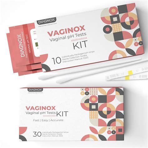 Тест-полоска вагинального pH - Vaginox - Diagnox Health - инфекции / на ...