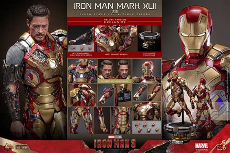 高雄冠軍26年第一季預購 HOT TOYS MMS759D66 鋼鐵人3 MKXLII 2 0豪華版 免運0822 露天市集 全台最大的網路購物市集