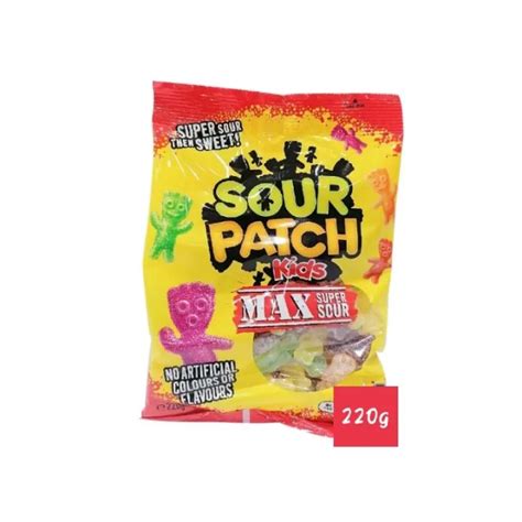 Sour Patch Kids Max Super Sour Chewy Candy 220g Lazada Ph