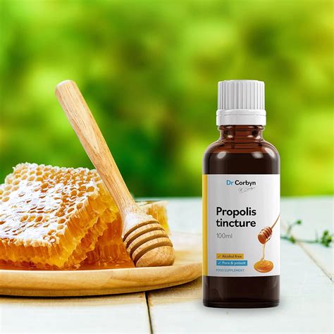 Dr Corbyn Propolis Tincture Syrup - 100ml | 100% Natural Propolis ...