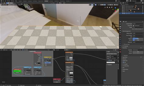 Tiling An Image Texture In Blender Procedural Nodes Part