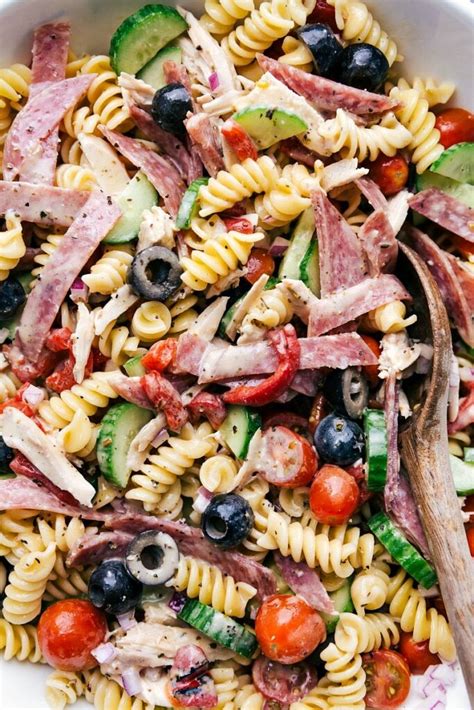 Italian Pasta Salad With Italian Dressing Chelsea S Messy Apron