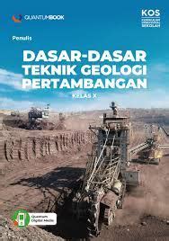 Buku Teks Buku Kurikulum Merdeka Dasar Dasar Teknik Geologi