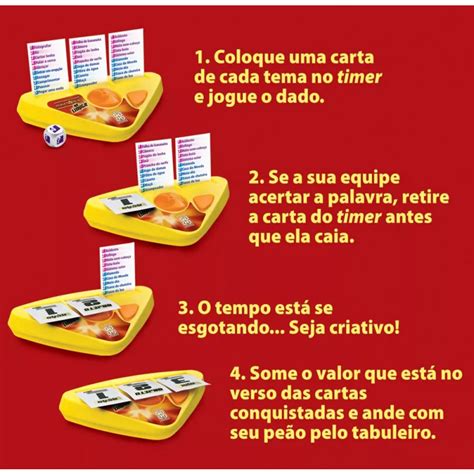 Imagem E Ação Cartas - Jogo de Tabuleiro - Imagem e Ação - No Limite - 4000 Palavras - Grow