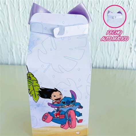 Lembrancinha Personalizada Caixa Milk Lilo E Stitch Elo