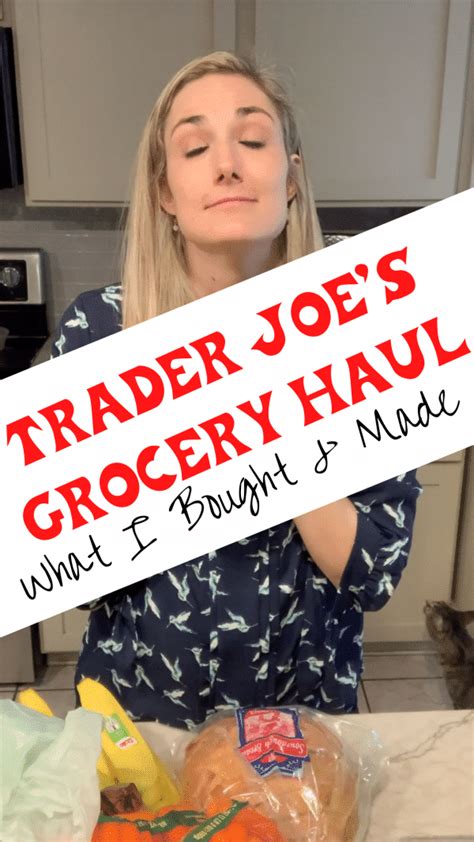 Trader Joes Grocery Haul Video Hungry Hobby