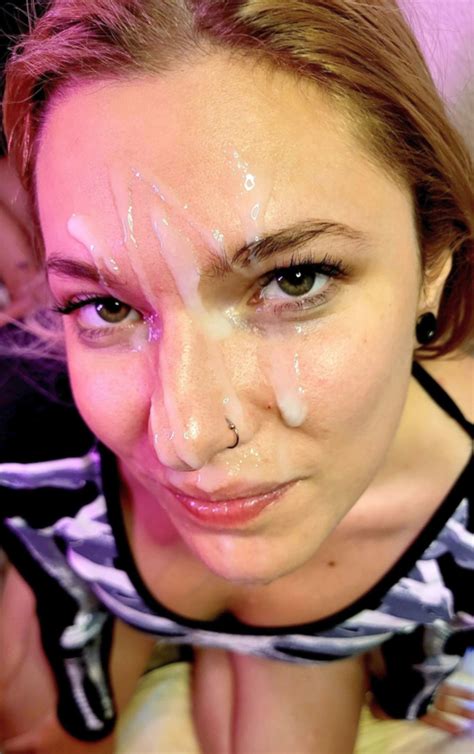 Cum Covered Hotties Take A Facial Porn Pic