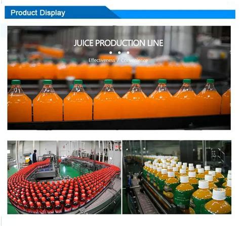 Automati Fruit Juice Processing Equipment Hot Drink Production Line Juice Filling Machine Aloe