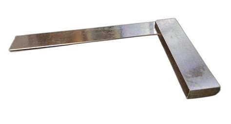 silver stainless steel engineers   square  check flatnessangle