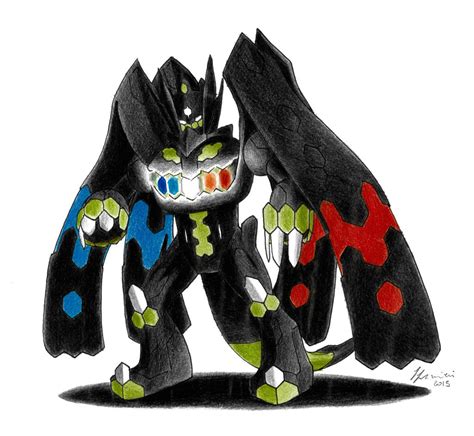 Zygarde Complete Forme by LorenzoLivrieri on DeviantArt