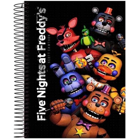 Caderno De Five Nights At Freddy's