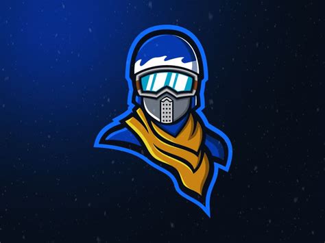 Fortnite Alpine Ace Mascot Logo Logo Desing Game Logo Design Gaming