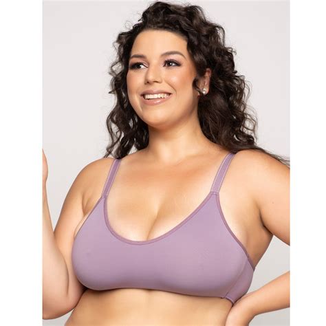 Sutiã Sem Bojo Reforçado Plus Size Liso Moda Feminina Lingerie Plus Microfibra Shopee Brasil