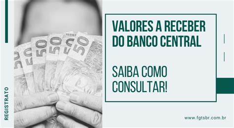 Valores A Receber Banco Central