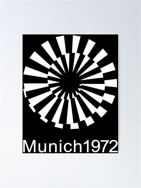 "MUNCHEN 1972 MUNICH 1972" Poster for Sale by arakiminako | Redbubble