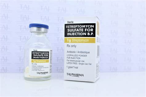 Streptomycin For Injection 1g Suppliers GMP Manufacturers