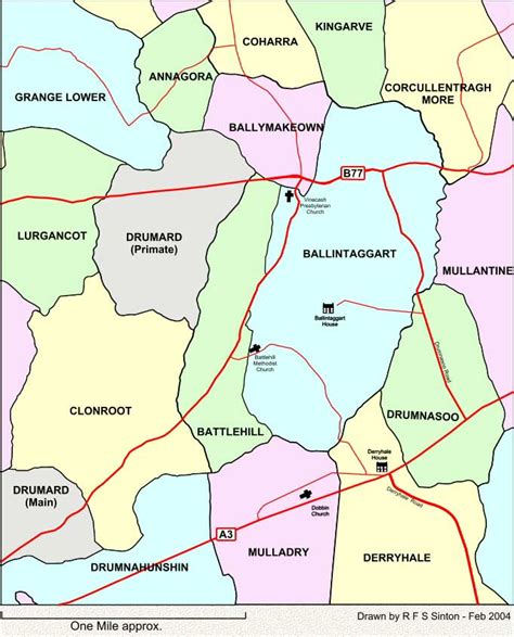 Sinton Family Trees - Townland Map Series - Portadown West, Co. Armagh ...