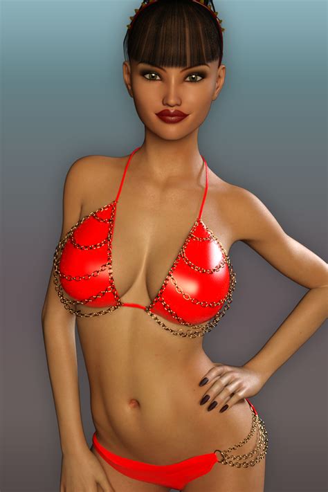 Instyle Fashion Bikini For Genesis Female Daz D