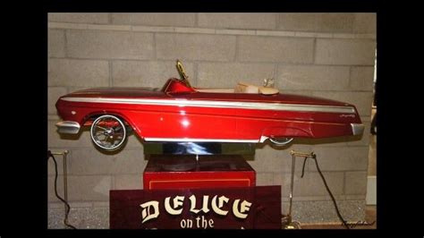 62 Impala Pedal Car This Is Insane Pedal Cars Vintage Pedal