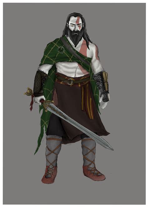 ArtStation - God of War Irish/Celtic inspired Concept