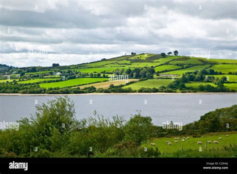 landscape wicklow ireland stock photo alamy