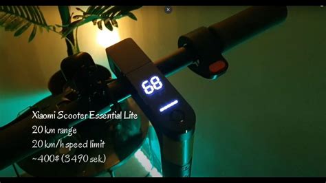 Xiaomi Electric Scooter Essential Unboxing And Setup Youtube