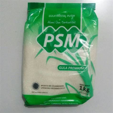 Jual PSM Gula Pasir Premium 1 Kg Shopee Indonesia