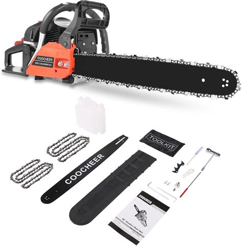 Amazon Coocheer Cc Gas Chainsaw Cycle Inch Power Chain Saw