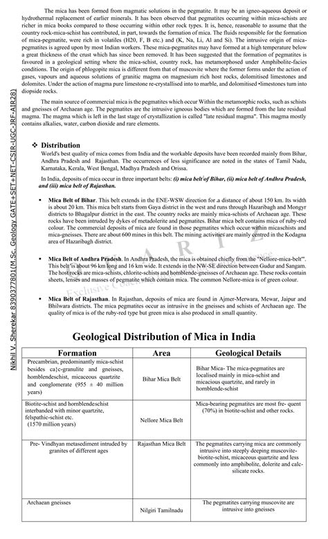 Mica | PDF