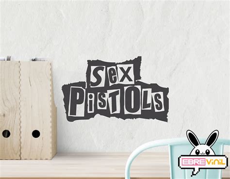 Vinilo Decorativo Musical Sex Pistols Vinilos Decorativos Pared Notas Musicales Vinilos