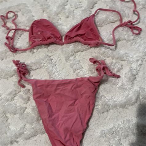 LA HEARTS Bikini Large Top Medium Bottoms Depop