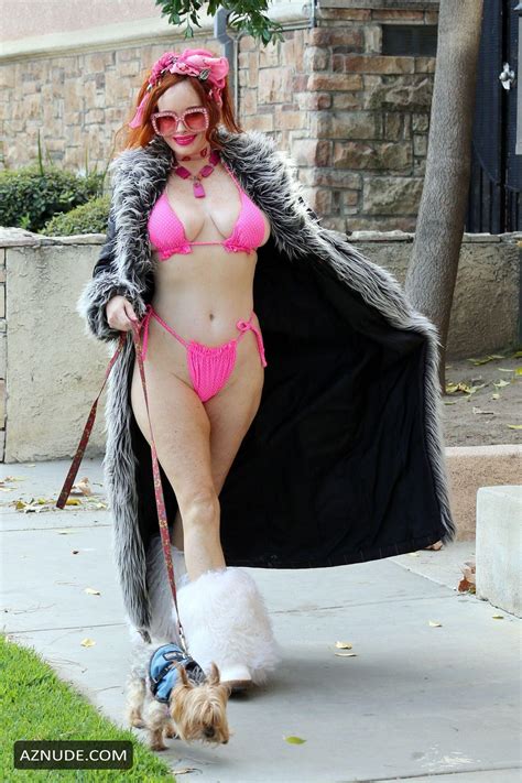 Phoebe Price Sexy Shows Off Her Curves In A Pink Bikini In Los Angeles Aznude