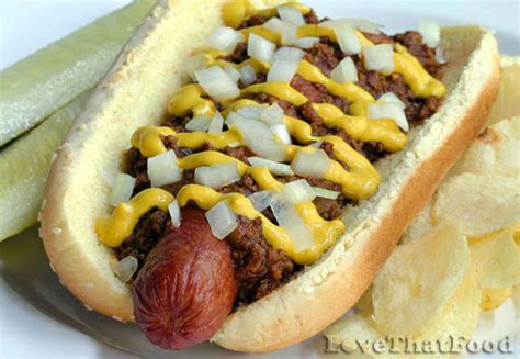 coney island chili dog recipe  picture lovethatfoodcom