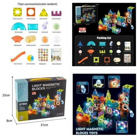 75 Pcs Magnetic Blocks At ₹ 850piece Magnetic Blocks In New Delhi