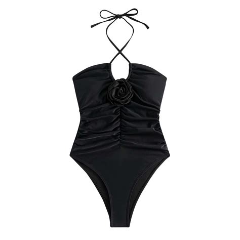 Msjuheg High Waisted Bikini Sets For Women Bathing Suit Monokini Piece Swimsuit Plus Size