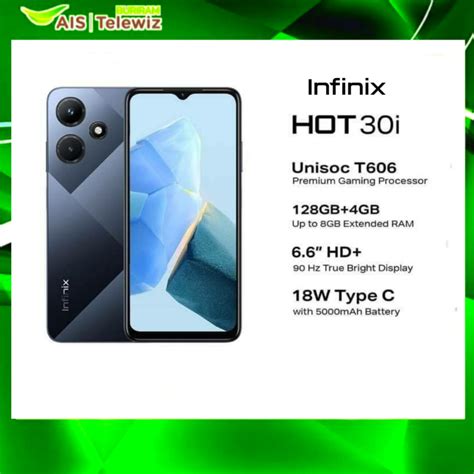 infinix HOT i HUGE RAM รน RAM GB RAM GB ROM GB ชารจเรว W แบตฯ mAh OCTRA