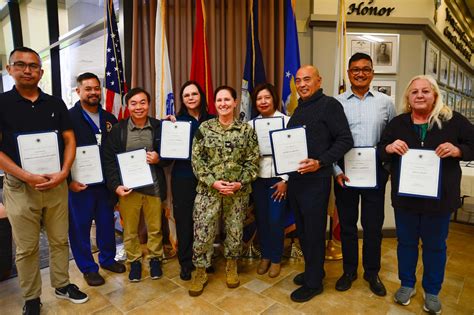 Length Of Service Award Recognition for NMCSD Civilians > Navy Medicine
