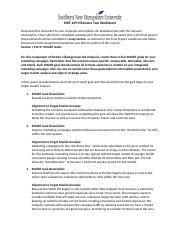 Mkt Milestone Assign Docx Mkt Milestone Two Worksheet