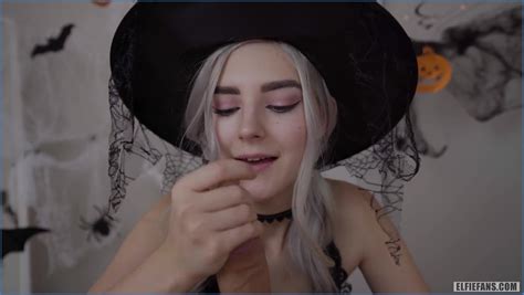 0 Cute Horny Witch Gets Facial And Swallows Cum Eva Elfie