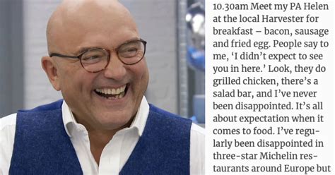 This day in the life of Gregg Wallace is a hilarious Michelin-starred