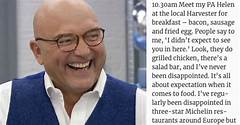 Gregg Wallace Day In The Life