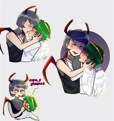Куро/Вару.♡ | Иллюстрации лисы, Милые рисунки, Волкчата