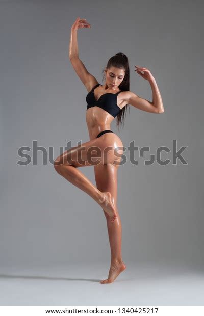 Fitness Dancer Fashion Model Woman Bikini Stock Photo Shutterstock