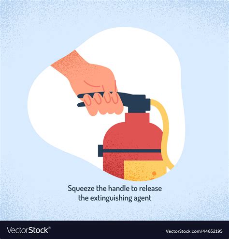 Fire Extinguisher Instruction Royalty Free Vector Image