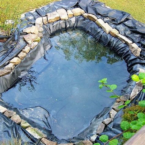 PVC Fish Pond Liner Garden Ponds Membrane Reinforced Landscaping Pool