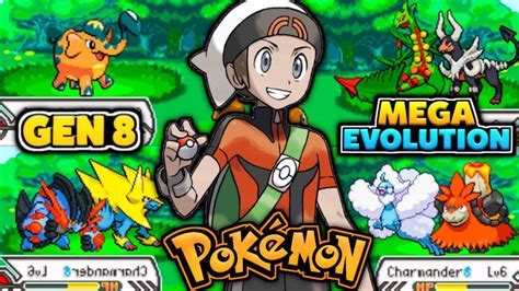 New Pokemon GBA ROM Hack 2021 Pokemon GBA With Mega Evolution Gen 8