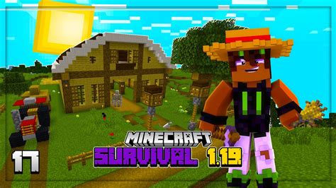 Minecraft Survival Fiz Um Celeiro Gigante No Meu Mundo Youtube